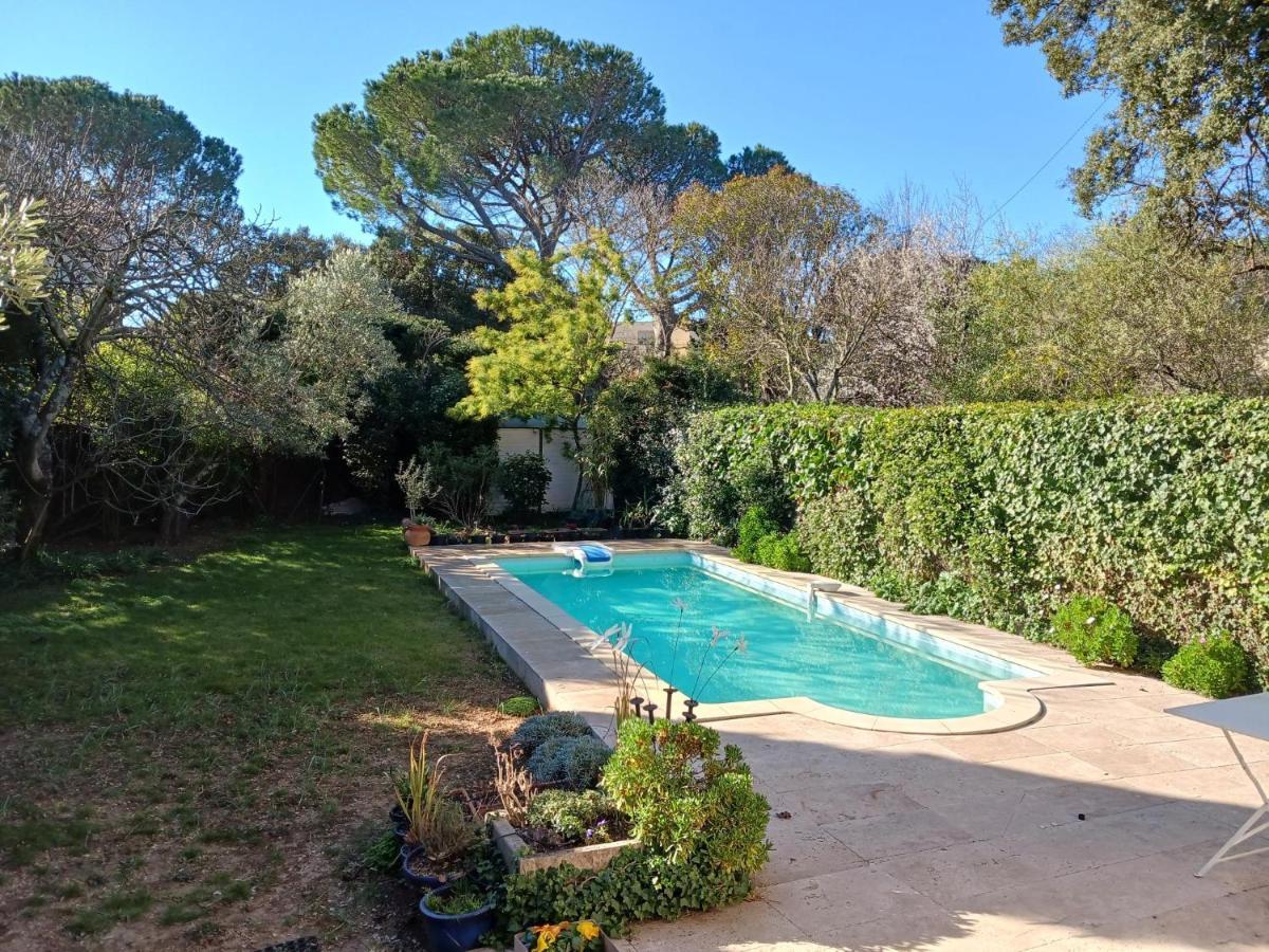 Studio Charmant Et Calme Villeneuve Les Avignon Entree Et Cour Independantes Climatisation Piscine Parking Ngoại thất bức ảnh